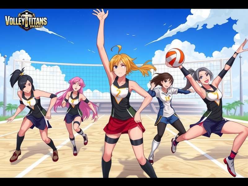 Volley Titans Dynasty Characters